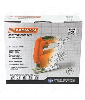 Електрически зеге 400 W, 0–3000 об./мин – PREMIUM