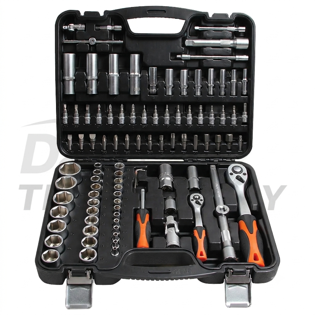 Комплект гедоре 1/2” и 1/4”, 94 части – PREMIUM