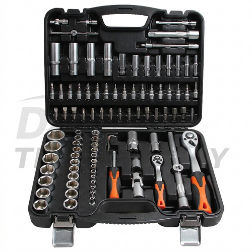 Комплект гедоре 1/2” и 1/4”, 94 части – PREMIUM
